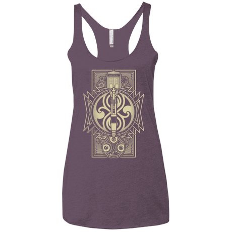 T-Shirts Vintage Purple / X-Small Time Lord Association Women's Triblend Racerback Tank