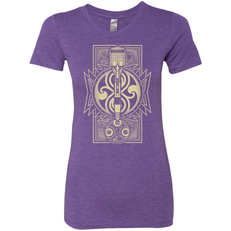T-Shirts Purple Rush / Small Time Lord Association Women's Triblend T-Shirt