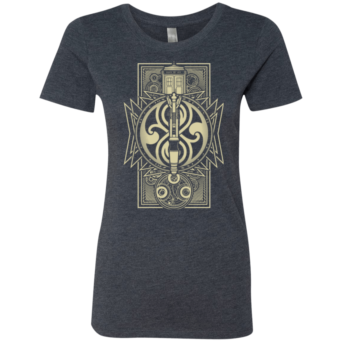 T-Shirts Vintage Navy / Small Time Lord Association Women's Triblend T-Shirt