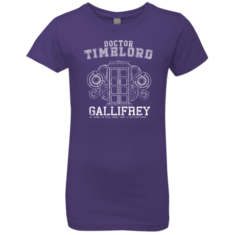 T-Shirts Purple Rush / YXS Time Lord Girls Premium T-Shirt