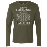 T-Shirts Military Green / Small Time Lord Men's Premium Long Sleeve