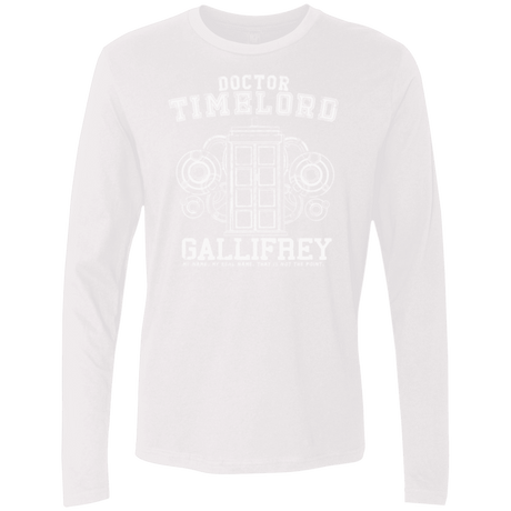 T-Shirts White / Small Time Lord Men's Premium Long Sleeve