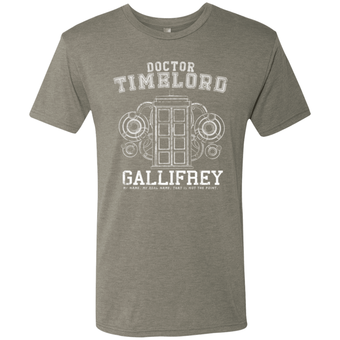 T-Shirts Venetian Grey / Small Time Lord Men's Triblend T-Shirt