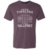 T-Shirts Vintage Purple / Small Time Lord Men's Triblend T-Shirt