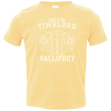 T-Shirts Butter / 2T Time Lord Toddler Premium T-Shirt