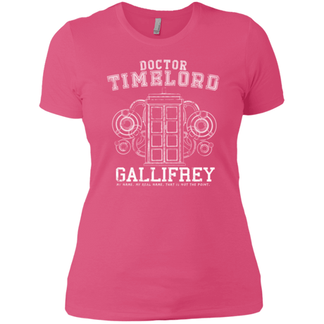 T-Shirts Hot Pink / X-Small Time Lord Women's Premium T-Shirt