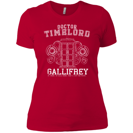 T-Shirts Red / X-Small Time Lord Women's Premium T-Shirt