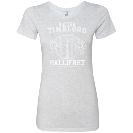 T-Shirts Heather White / Small Time Lord Women's Triblend T-Shirt