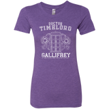 T-Shirts Purple Rush / Small Time Lord Women's Triblend T-Shirt