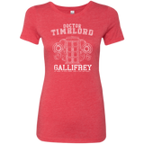 T-Shirts Vintage Red / Small Time Lord Women's Triblend T-Shirt