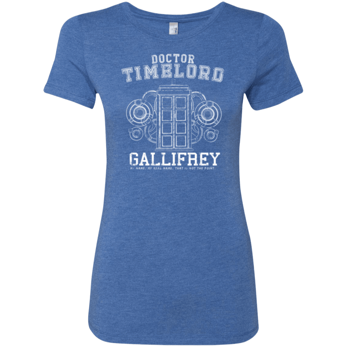 T-Shirts Vintage Royal / Small Time Lord Women's Triblend T-Shirt