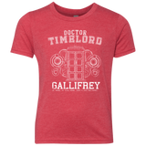 T-Shirts Vintage Red / YXS Time Lord Youth Triblend T-Shirt