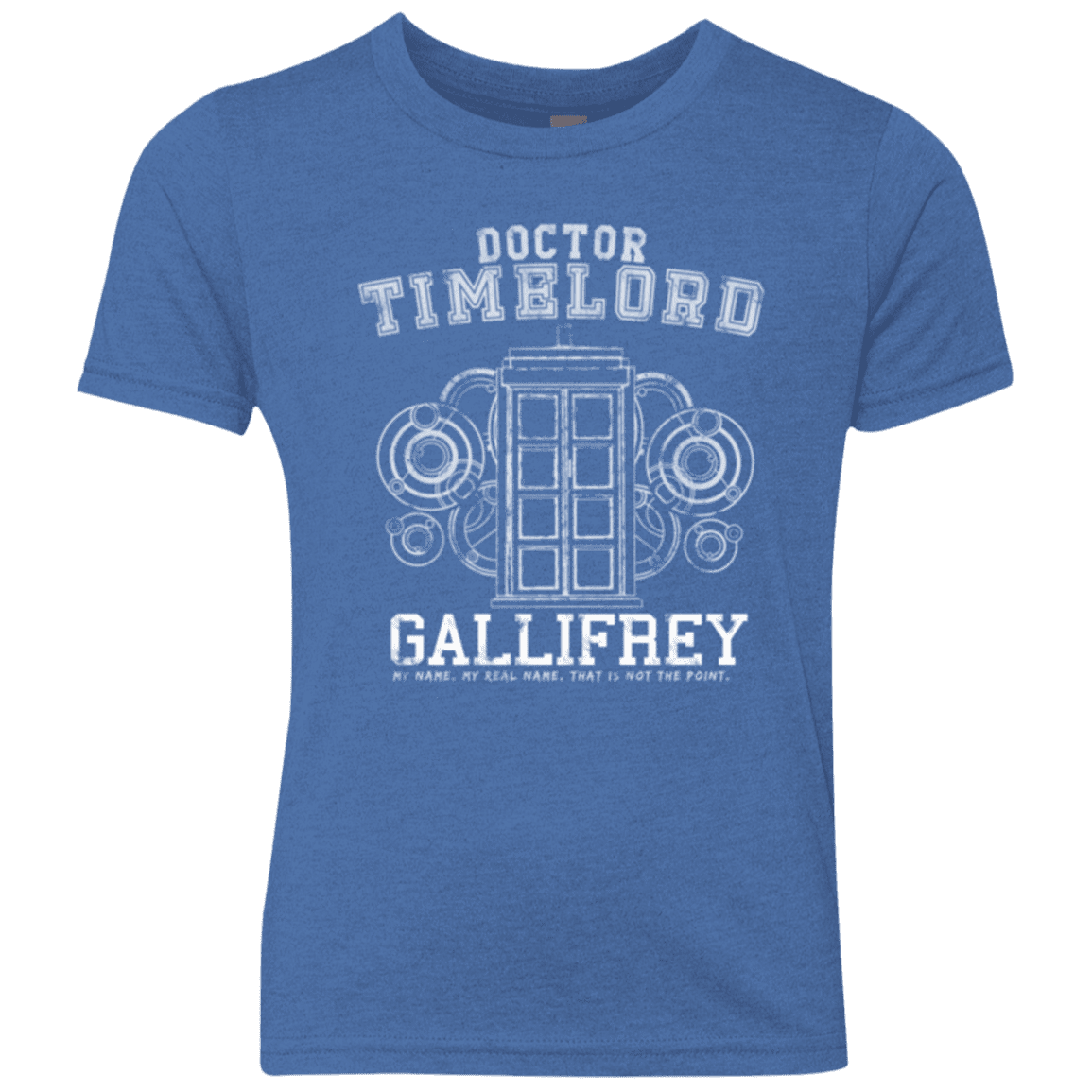 T-Shirts Vintage Royal / YXS Time Lord Youth Triblend T-Shirt