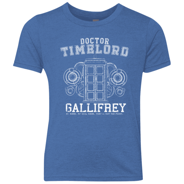 T-Shirts Vintage Royal / YXS Time Lord Youth Triblend T-Shirt