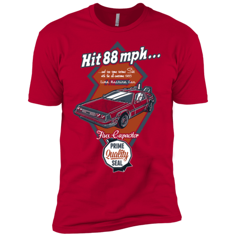 T-Shirts Red / YXS Time Machine Car Boys Premium T-Shirt
