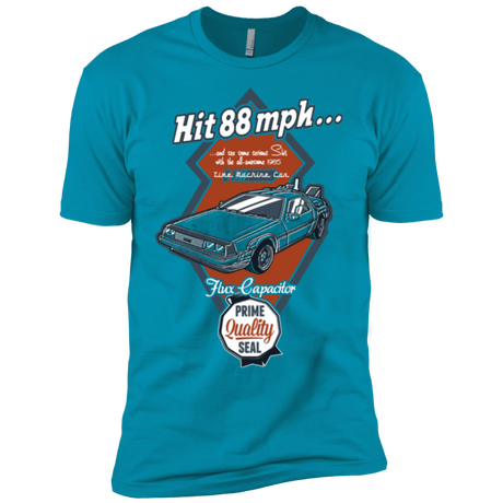 T-Shirts Turquoise / YXS Time Machine Car Boys Premium T-Shirt