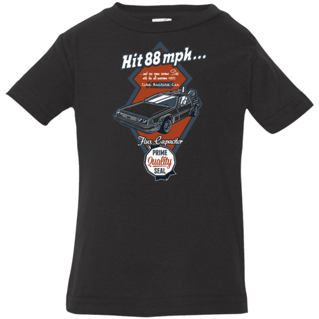 T-Shirts Black / 6 Months Time Machine Car Infant Premium T-Shirt