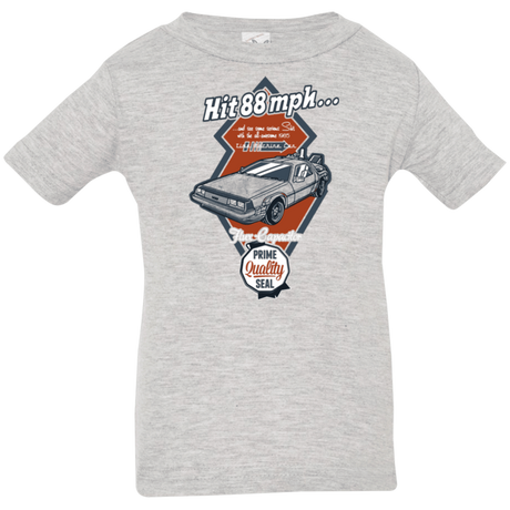 T-Shirts Heather / 6 Months Time Machine Car Infant Premium T-Shirt