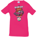 T-Shirts Hot Pink / 6 Months Time Machine Car Infant Premium T-Shirt