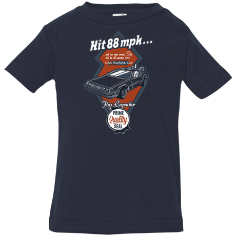 T-Shirts Navy / 6 Months Time Machine Car Infant Premium T-Shirt