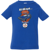 T-Shirts Royal / 6 Months Time Machine Car Infant Premium T-Shirt