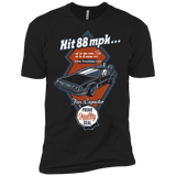 T-Shirts Black / X-Small Time Machine Car Men's Premium T-Shirt