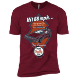 T-Shirts Cardinal / X-Small Time Machine Car Men's Premium T-Shirt