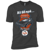 T-Shirts Heavy Metal / X-Small Time Machine Car Men's Premium T-Shirt