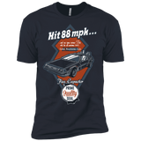T-Shirts Indigo / X-Small Time Machine Car Men's Premium T-Shirt