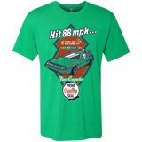 T-Shirts Envy / Small Time Machine Car Men's Triblend T-Shirt