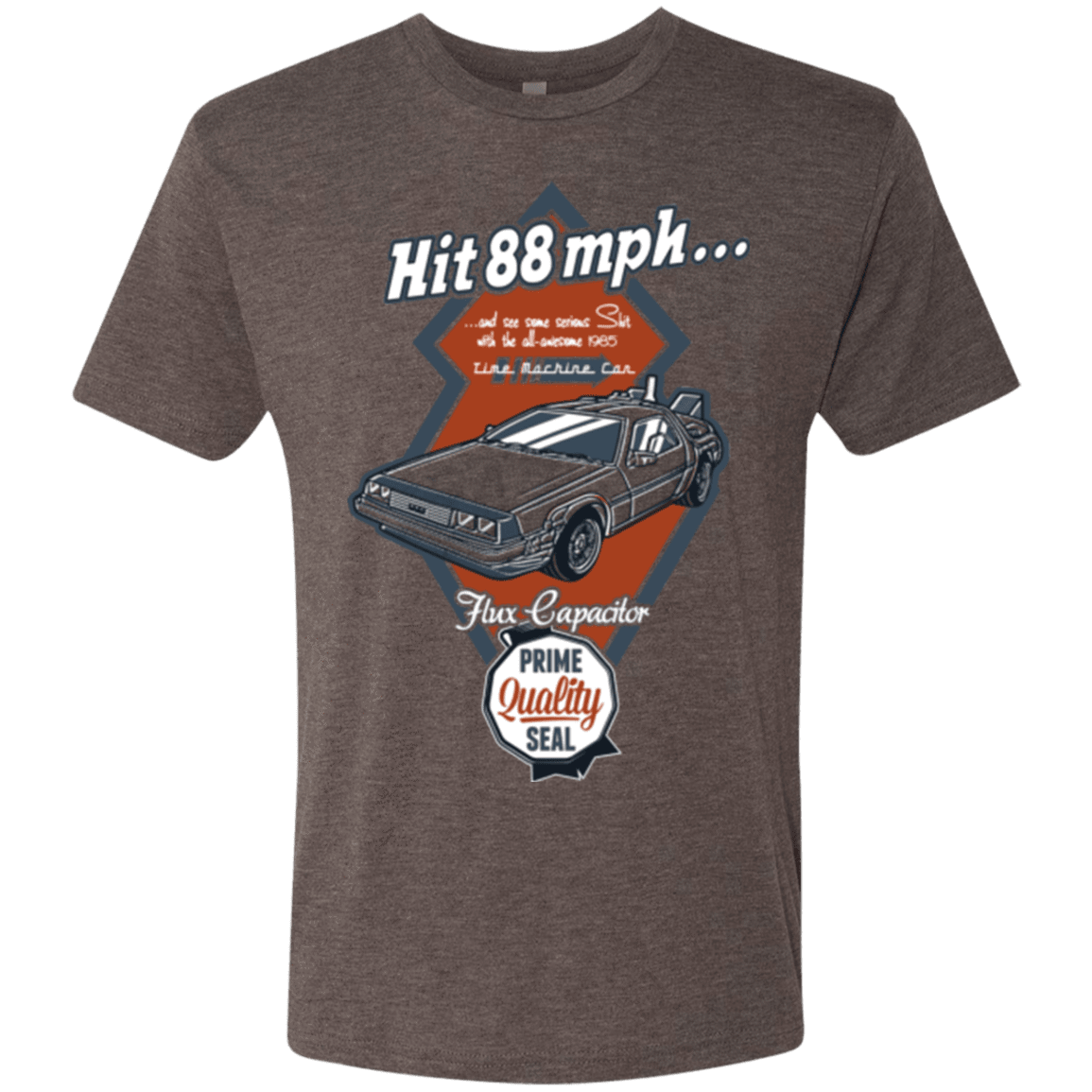 T-Shirts Macchiato / Small Time Machine Car Men's Triblend T-Shirt