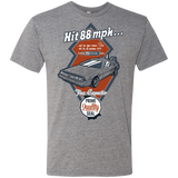 T-Shirts Premium Heather / Small Time Machine Car Men's Triblend T-Shirt