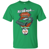 T-Shirts Irish Green / Small Time Machine Car T-Shirt