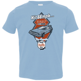 T-Shirts Light Blue / 2T Time Machine Car Toddler Premium T-Shirt