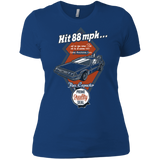 T-Shirts Royal / X-Small Time Machine Car Women's Premium T-Shirt