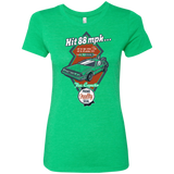 T-Shirts Envy / Small Time Machine Car Women's Triblend T-Shirt