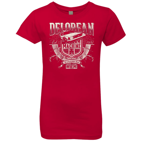 T-Shirts Red / YXS Time Machine Girls Premium T-Shirt