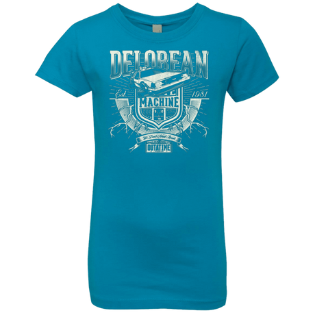 T-Shirts Turquoise / YXS Time Machine Girls Premium T-Shirt