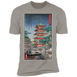 T-Shirts Light Grey / S Time Machine in Japan Men's Premium T-Shirt