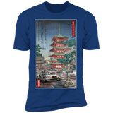 T-Shirts Royal / S Time Machine in Japan Men's Premium T-Shirt