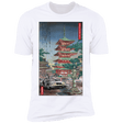 T-Shirts White / S Time Machine in Japan Men's Premium T-Shirt