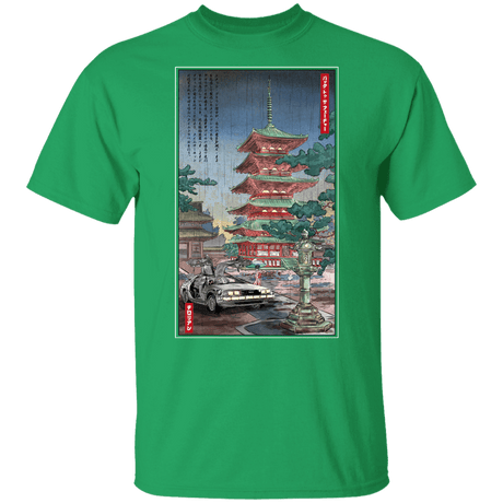 T-Shirts Irish Green / YXS Time Machine in Japan Youth T-Shirt