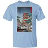 T-Shirts Light Blue / YXS Time Machine in Japan Youth T-Shirt