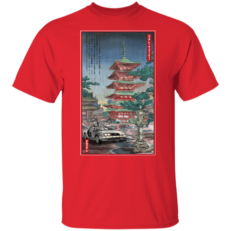 T-Shirts Red / YXS Time Machine in Japan Youth T-Shirt