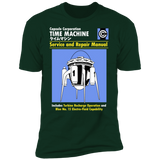 T-Shirts Forest Green / S Time Machine Manual Men's Premium T-Shirt