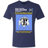 T-Shirts Vintage Navy / S Time Machine Manual Men's Triblend T-Shirt