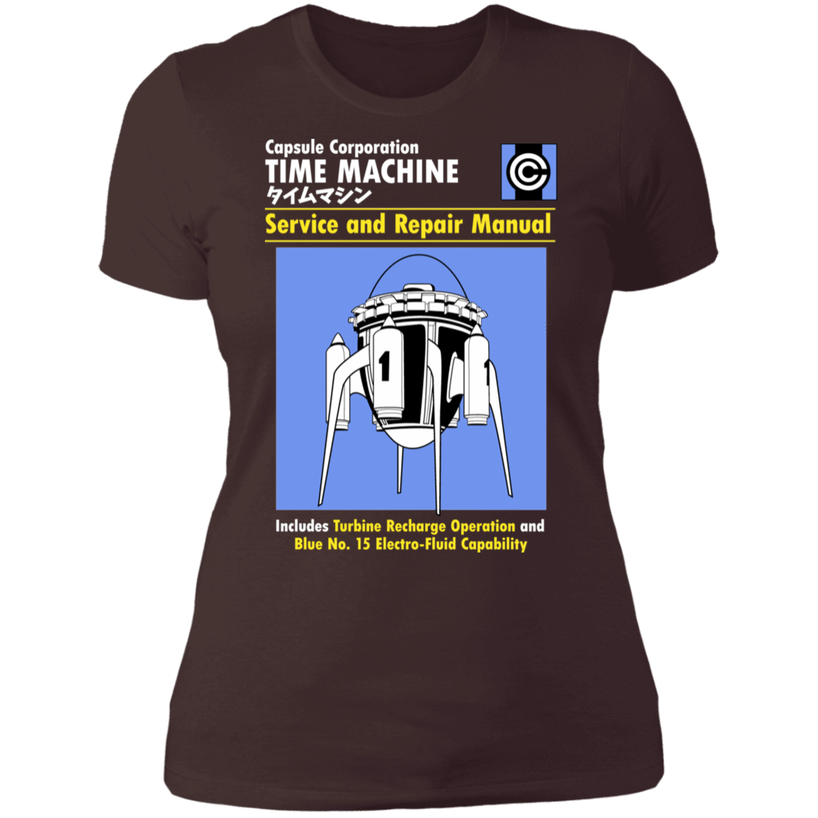 T-Shirts Dark Chocolate / S Time Machine Manual Women's Premium T-Shirt
