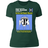 T-Shirts Forest Green / S Time Machine Manual Women's Premium T-Shirt