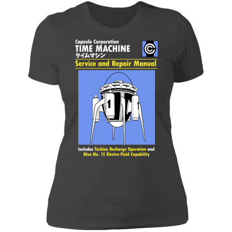 T-Shirts Heavy Metal / S Time Machine Manual Women's Premium T-Shirt