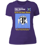 T-Shirts Purple Rush/ / S Time Machine Manual Women's Premium T-Shirt